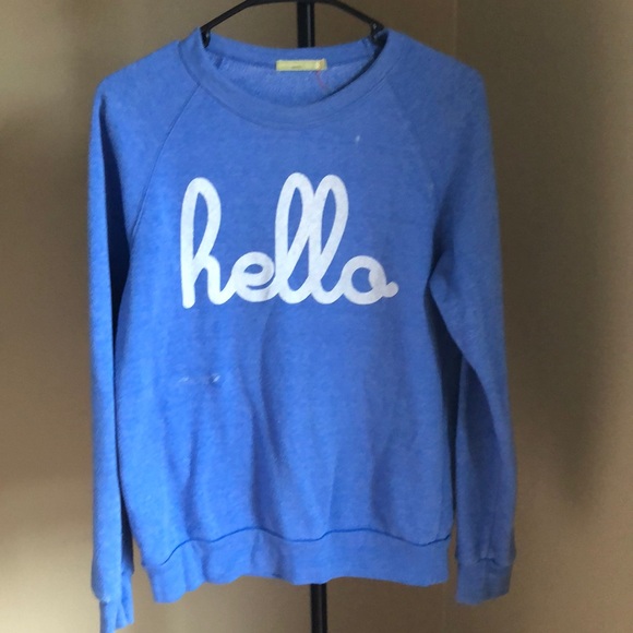 Hello sweatshirt - Picture 1 of 4
